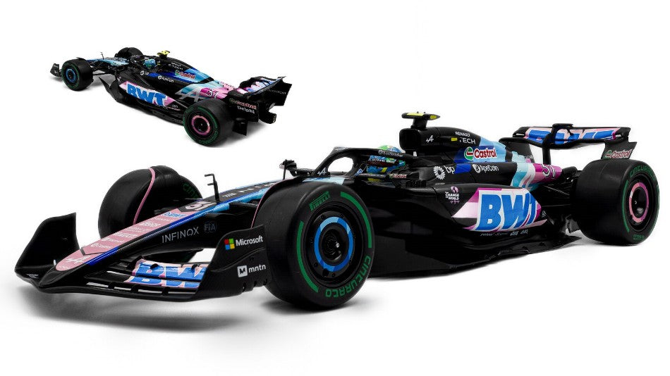 ALPINE A524 N.31 BRAZILIAN GP 2024 E.OCON 1:18 Scala 1:18 Solido