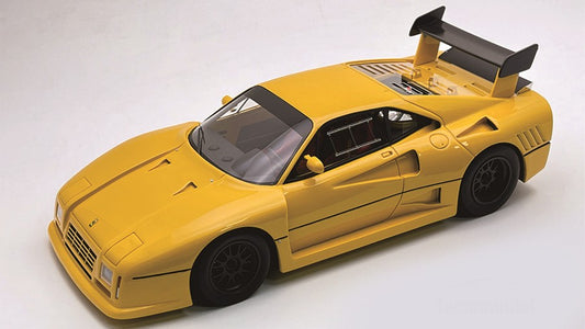 FERRARI 288 GTO EVOLUZIONE 1985 MODENA YELLOW/BLACK WHEELS 1:18 Scala 1:18 Tecnomodel