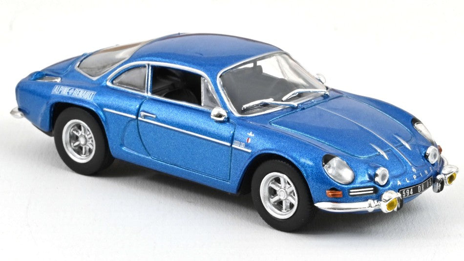 ALPINE A110 1600 S 1973 ALPINE BLUE WITH SIDE LOGO 1:43 Scala 1:43 Norev