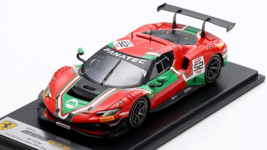 FERRARI 296 GT3 N.52 2nd BRONZE CL.24H SPA MACH.-MACH.-BERT.-MOSCA 1:43 Scala 1:43 Looksmart
