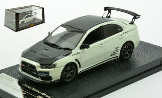 MITSUBISHI LANCER EVO X 2011 PEARL WHITE 1:43 Scala 1:43 Vitesse