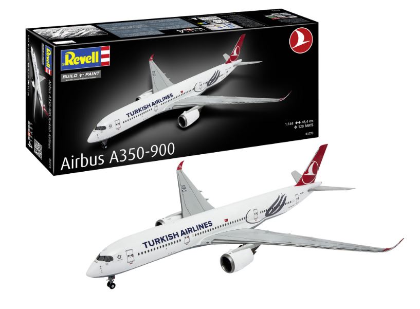 AIRBUS A350-900 "TURKISH AIRLINES" KIT 1:144 Scale Varie Revell