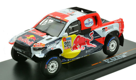 TOYOTA GR DKR HILUX T N.201 RALLY DAKAR 2022 ATTIYAH-BAUMEL 1:43 Scala 1:43 Ixo Model