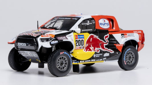 TOYOTA GR DKR HILUX EVO T1+ N.200 RALLY DAKAR 2023 ATTIYA-BAUMEL 1:43 Scala 1:43 Ixo Model