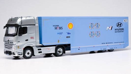 MERCEDES ACTROS (MP4) 2024 HYUNDAI MOTORSPORT 1:43 Scala 1:43 Ixo Model