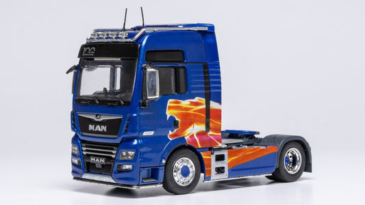 MAN TGX XXL 2020 BLUE/DECALS 1:43 Scala 1:43 Ixo Model