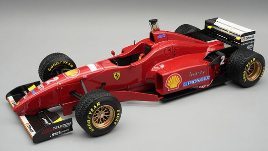 FERRARI F310 N.2 SPAIN GP 1996 RAIN TYRES E.IRVINE 1:18 Scala 1:18 Tecnomodel