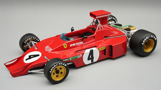 FERRARI 312B3-73 N.4 WATKINS GLEN GP 1973 A.MERZARIO 1:18 Scala 1:18 Tecnomodel