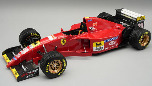 FERRARI 412T2 N.28 JAPAN GP 1995 RAIN TYRES G.BERGER 1:18 Scala 1:18 Tecnomodel