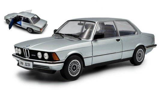 BMW 3-SERIES 323I (E21) 1980 MET.SILVER 1:18 Scala 1:18 Solido