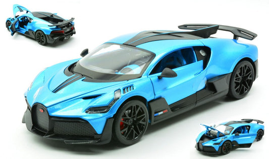 BUGATTI DIVO BLUE 1:18 Scala 1:18 RE.EL.Toys