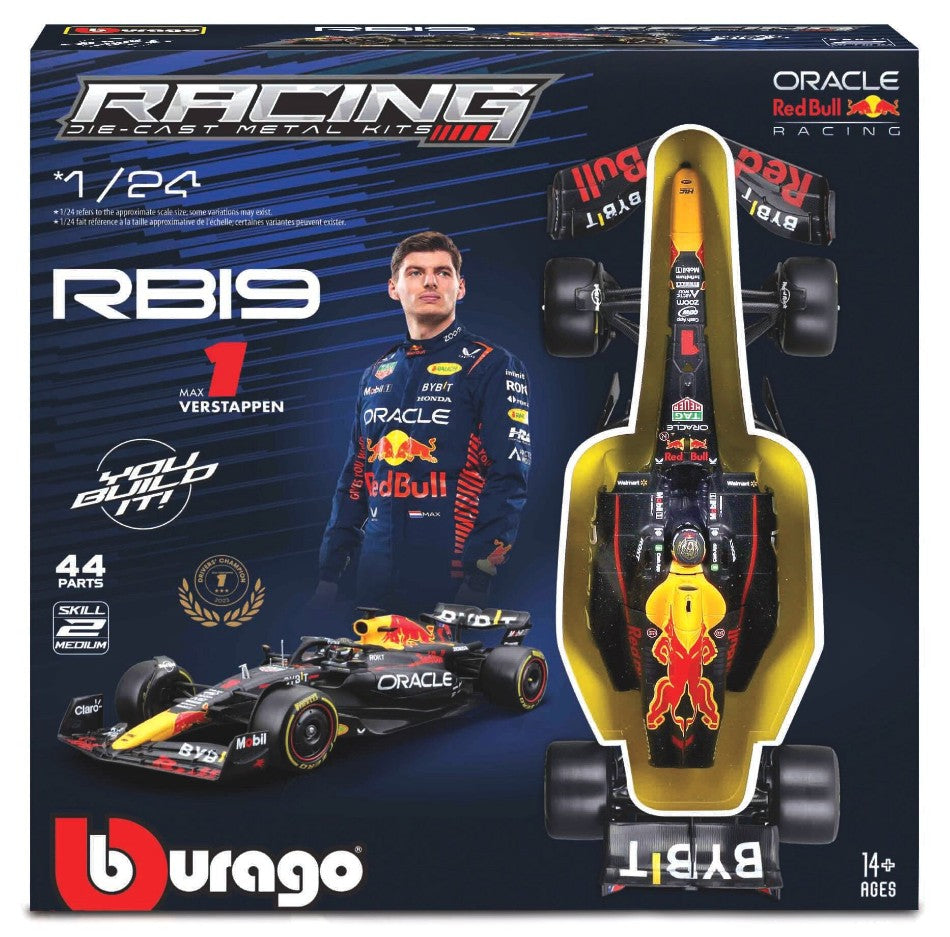 RED BULL RB19 N.1 MAX VERSTAPPEN 2023 KIT 1:24 Scala 1:24 Burago