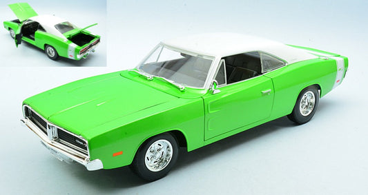 DODGE CHARGER R/T 1969 GREEN 1:18 Scala 1:18 Maisto
