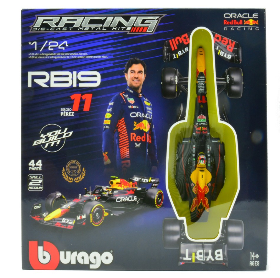 RED BULL RB19 N.11 SERGIO PEREZ 2023 KIT 1:24 Scala 1:24 Burago