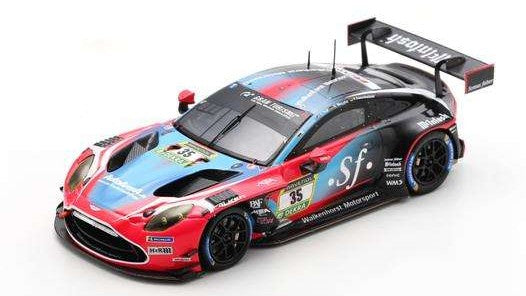 ASTON MARTIN VANTAGE GT3 N.35 24 H NURBURGRING 2024 HULL-MAZATIS-ORTMANN Scala 1:43 Spark Model