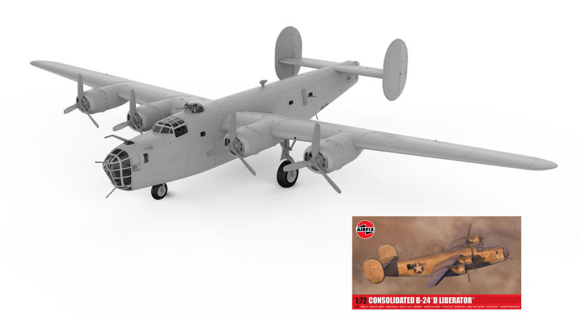 CONSOLIDATED B-24D LIBERATOR KIT 1:72 Scala 1:72 Airfix