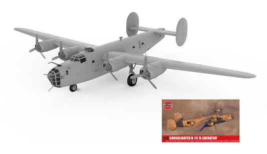 CONSOLIDATED B-24D LIBERATOR KIT 1:72 Scala 1:72 Airfix