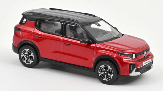 CITROEN C3 AIRCROSS 2025 ELIXIR RED AND BLACK ROOF 1:43 Scala 1:43 Norev