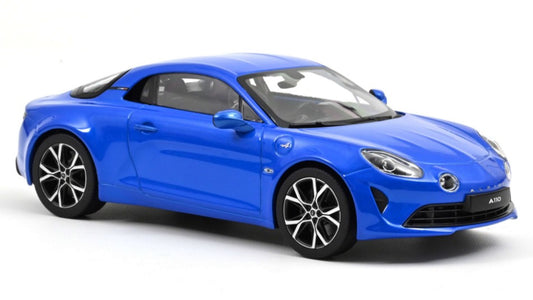 ALPINE A110 PURE 2018 ALPINE BLUE 1.18 Scala 1:18 Norev