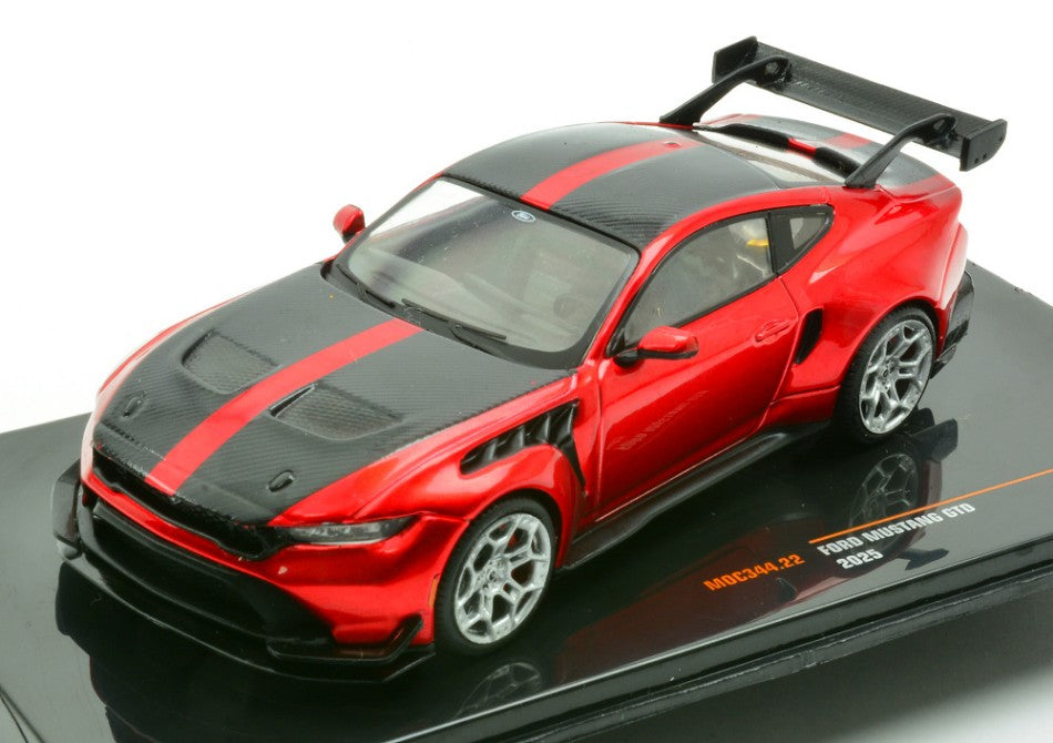 FORD MUSTANG GTD 2025 DARK RED 1:43 Scala 1:43 Ixo Model