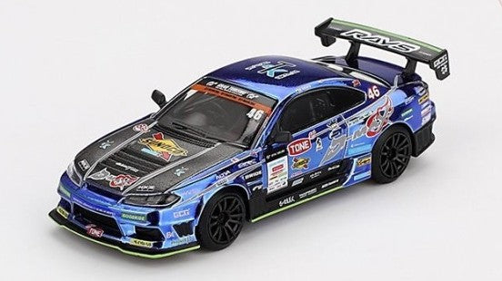NISSAN SILVIA S15 N.70 D-MAX RACING D1 GRAND PRIX 2023 1:64 Scala 1:64 Mini GT