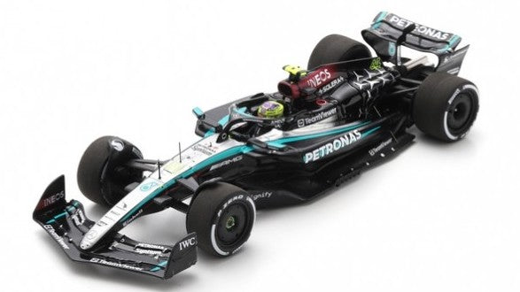 MERCEDES F1 W15 N.44 2nd LAS VEGAS GP 2024 LEWIS HAMILTON 1:43 Scala 1:43 Spark Model