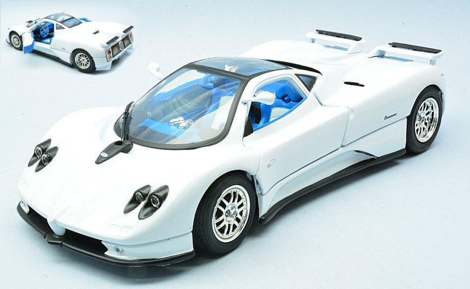 PAGANI ZONDA C12 2003 WHITE 1:18 Scala 1:18 MotorMax