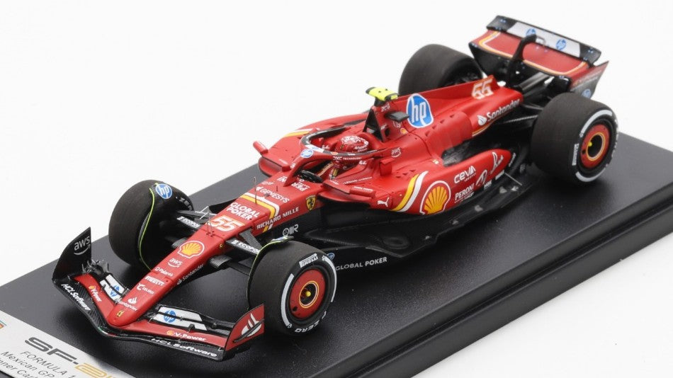 FERRARI SF-24 N.55 WINNER MEXICO GP 2024 C.SAINZ 1:43 Scala 1:43 Looksmart