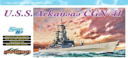 U.S.S. ARKANSAS CGN-41 KIT 1:350 Scale Varie Dragon