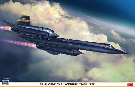 SR-71 BLACKBIRD NASA 1971 KIT 1:72 Scala 1:72 Hasegawa