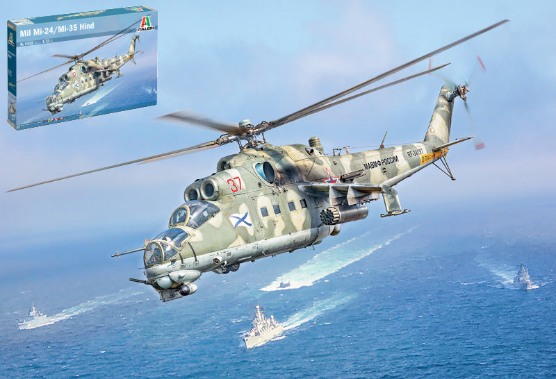 MIL Mi-24P/MIL Mi-35P KIT 1:72 Scala 1:72 Italeri