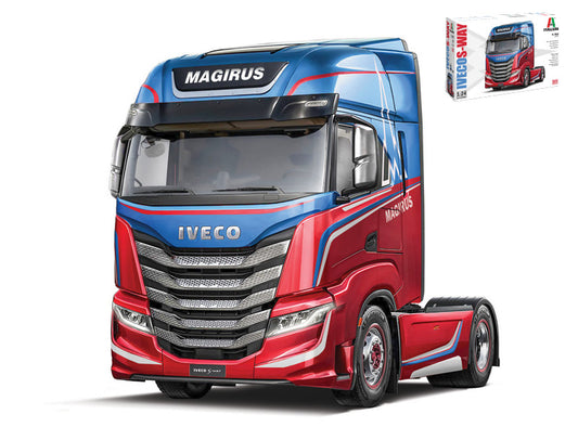 CAMION IVECO S-WAY KIT 1:24 Scala 1:24 Italeri