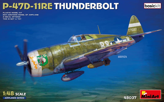 P-47D-11RE THUNDERBOLT BASIC KIT 1:48 Scala 1:48 Miniart