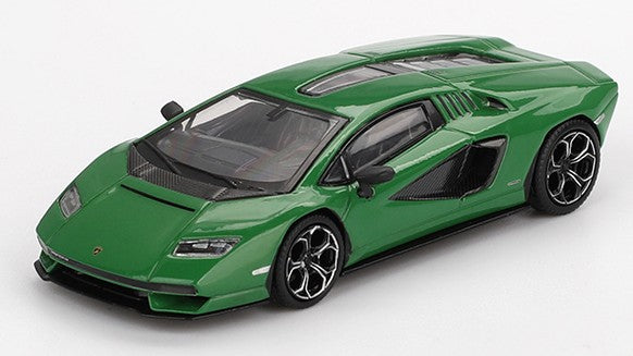 LAMBORGHINI COUNTACH LPI 800-4 2022 VERDE MEDIO 1:64 Scala 1:64 Mini GT