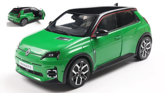 RENAULT 5 E-TECH 2024 GREEN POP 1:18 Scala 1:18 Solido