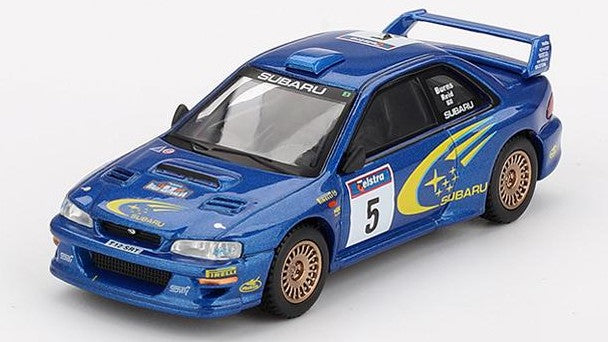 SUBARU IMPREZA WRC N.5 WINN.RALLY AUSTRALIA 1995 1:64 Scala 1:64 Mini GT