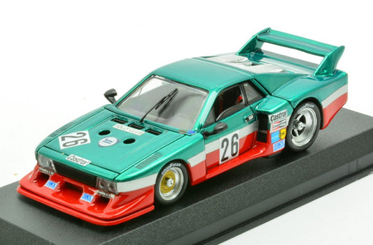 LANCIA BETA MONTECARLO 6h MUGELLO 1980 C.FACETTI-M.FINOTTO 1:43 Scala 1:43 Best Model