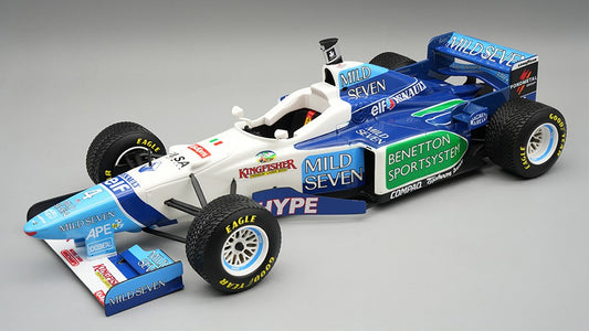 BENETTON B196 N.4 SPAIN GP 1996 G.BERGER 1:18 Scala 1:18 Tecnomodel