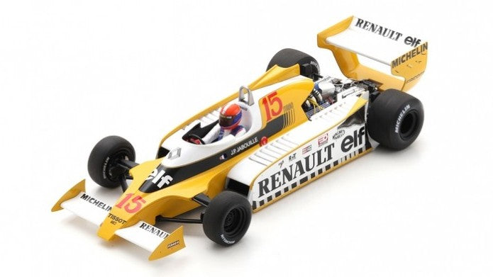 RENAULT RS11 JEAN-PIERRE JABOUILLE 1979 N.15 WINNER FRENCH GP 1:18 Scala 1:18 Spark Model