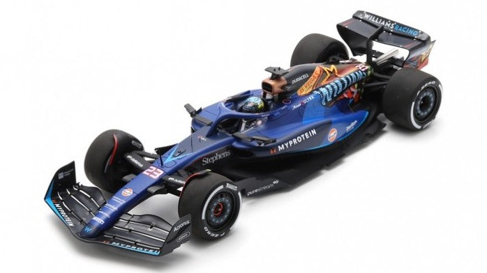 WILLIAMS F1 N.23 LAS VEGAS GP 2023 ALEX ALBON 1:18 Scala 1:18 Spark Model