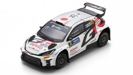 TOYOTA YARIS N.35 RALLY SWEDEN 2024 H.KOGURE-T.LUHTINEN 1:43 Scala 1:43 Spark Model