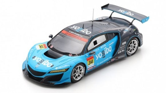 YOGIBO NSX GT3 N.34 GT300 SUPER GT 2021 R.MICHIGAMI-S.MITSUYAMA 1:43 Scala 1:43 Spark Model