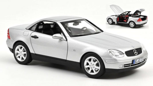 MERCEDES SLK 1996 BRILLANT SILVER 1:18 Scala 1:18 Norev