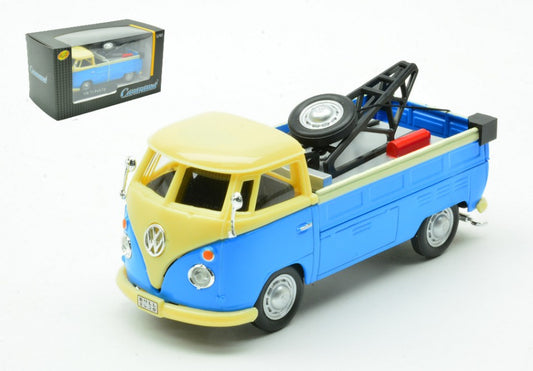 VW T1 PICK UP TOW TRUCK LIGHT BLUE/CREAM 1:43 Scala 1:43 Cararama