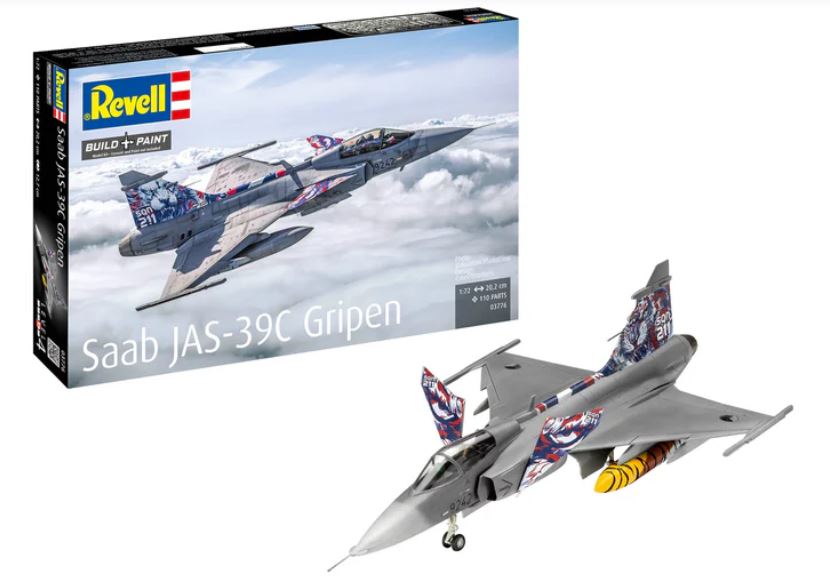AEREO SAAB JAS-39C GRIPEN KIT 1:72 Scala 1:72 Revell