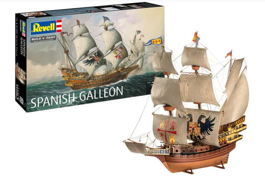 SPANISH GALLEON KIT 1:96 Scale Varie Revell