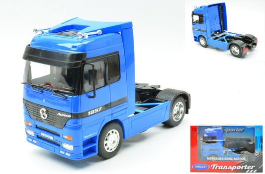 MERCEDES ACTROS 4x2 BLUE 1:32 Scala 1:32 Welly