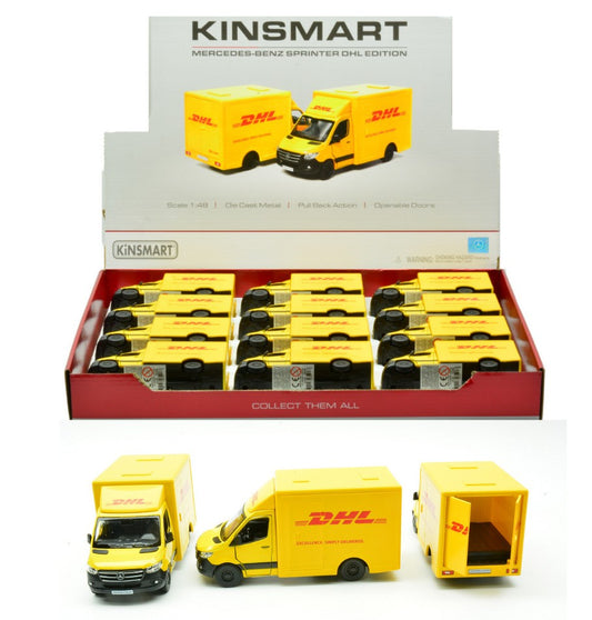 MERCEDES SPRINTER DHL (5475D) cm 12 Scale Varie Kinsmart