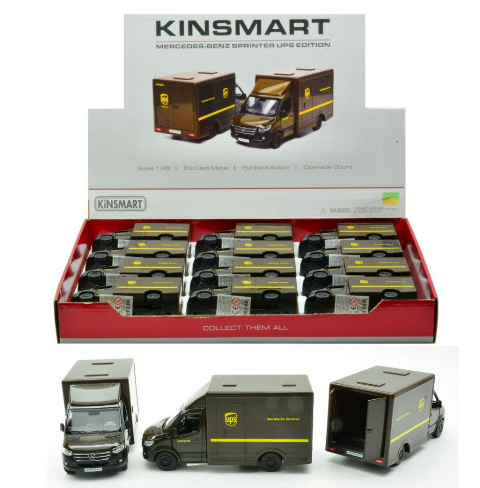 MERCEDES SPRINTER UPS (5476D) cm 12 Scale Varie Kinsmart