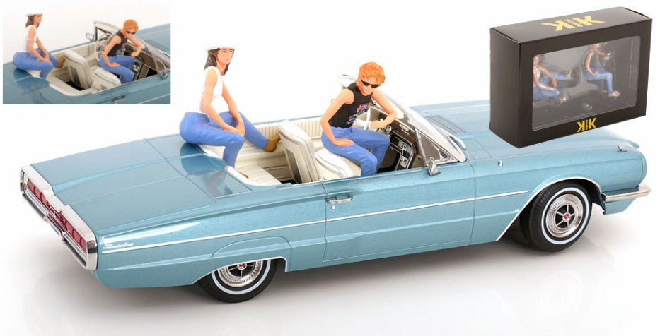 FIGURINE THELMA & LOUISE (CAR NOT INCLUDED) 1:18 Scala 1:18 KK Scale
